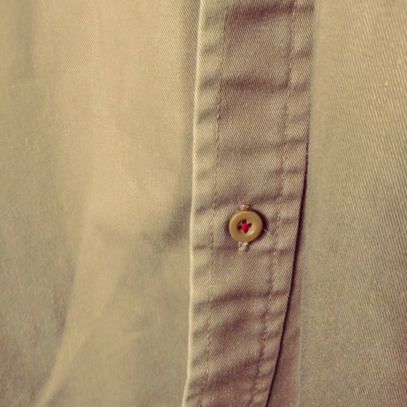 Craftsman Tan Short Sleeve Button Work Shirt 2X - Picture 2 of 8